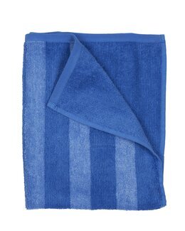 Frottéhandduk randig Kornblå - 70X140 CM - Badrum - Fondaco