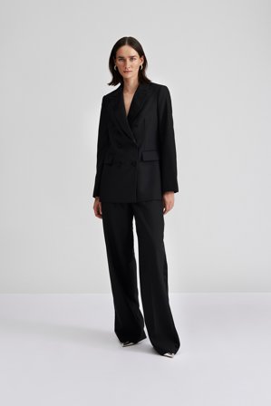 Malina - Tuxedo byxor - L - Black