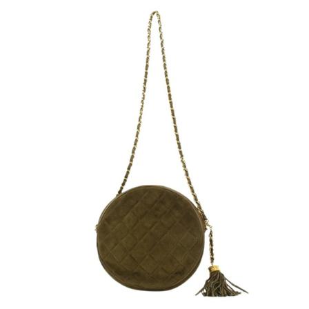 Chanel Vintage, Pre-owned Suede chanel-bags Bruin, Dames, Maat:ONE Size
