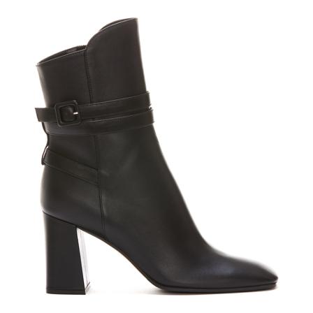 Sergio Rossi, Boots Zwart, Dames, Maat:36 EU