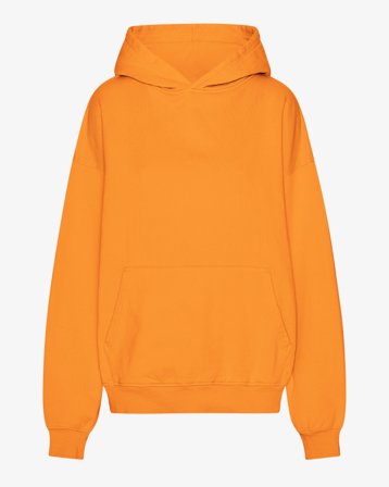 Organic Oversized Hood - Sunny Orange XL