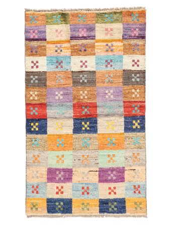 Handgeknüpft Moroccan Berber - Afghanistan 87X141 Beige/Braun