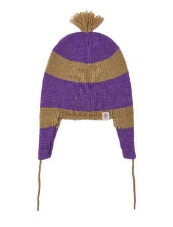 THE ANIMALS OBSERVATORY Beife Zebu Beanie - Purple - ONE SIZE