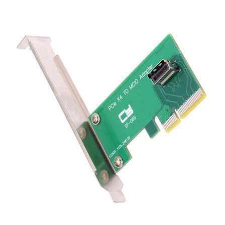 PCIE Kort 5.0 4X til MCIO Hun Værtsadapter til PCIe SSD'er Adapterkort