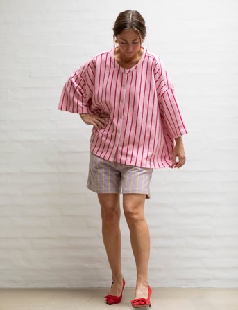 Bongusta Naram Oversized Shirt - Pink - ONE SIZE