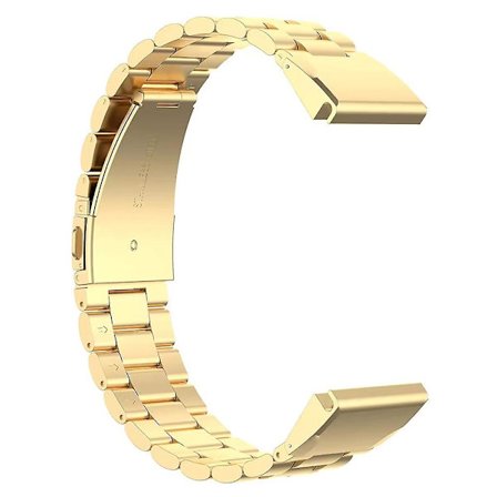 For Garmin Fenix 7S / 7S Pro / 6S / 6S Pro Klokkereim 20mm Rustfritt Stål 3-Perlers Armbåndsrem - Mult [DB]