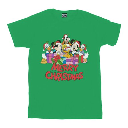 Disney Herr Mickey Mouse och vänner Jul T-shirt XXL Iris