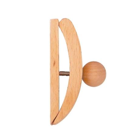 4 kpl seinäteline, seinätelineet puinen seinäteline seinäpidikkeet peiton ripustamiseen Wood Color