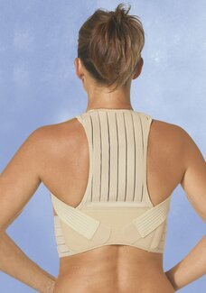 Ryggkorselett Vit/beige - M - Good Living