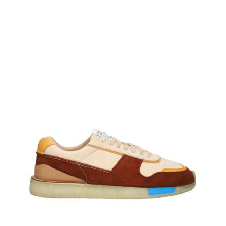 Clarks Sneakers , Bruin , Heren , Maat: 44 EU