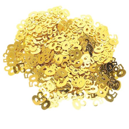 1200 st Guld Kant Nummer 50 Konfetti 50-årsjubileum Konfetti 50-års Konfetti Nummer 50 50-årsjubileum Konfetti (FMY)