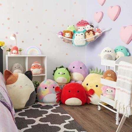 Kellytoy Plush 16' Anastasia The Axolotl - Erittäin pehmeä täytetty eläinpehmolelu, sininen