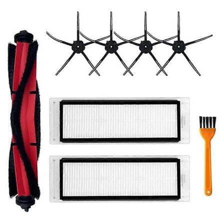 Ersättningsdelar för Q5 Q5+ Dammsugartillbehör, Huvudsidoborste Hepa-filter [DB]