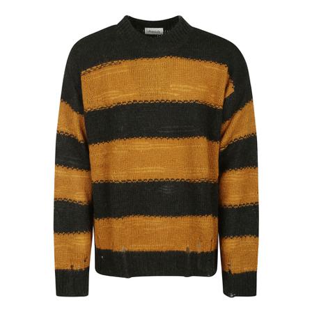 Amish Men& Clothing Trui Multicolour Aw22 , Oranje , Heren , Maat: S