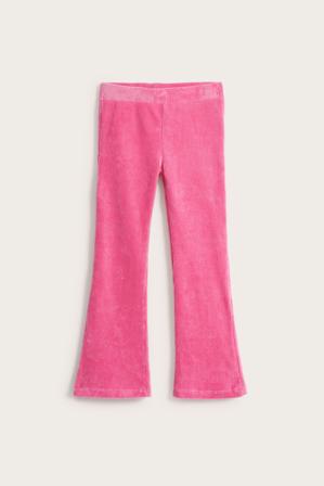 Ribatut levenevät leggingsit | Tummanpinkki | Lapset | Kappahl