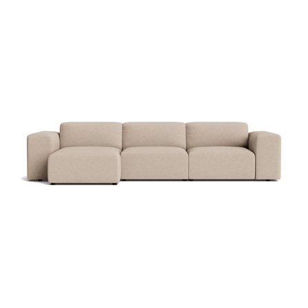 Soma chaiselong sofa, venstrevendt - Loop Beige - 343x147x75 - Sofa, chaiselong