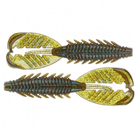 X-Zone Adrenaline Craw JR. 8,9cm - Green Pumpkin Blue Flake