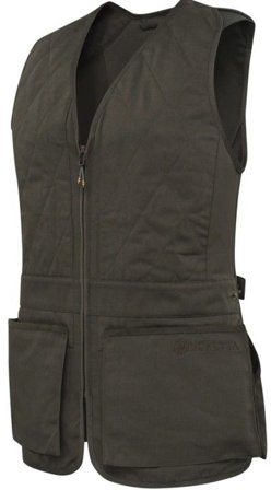 Beretta W's Teal Sporting EVO Vest Brown Bark