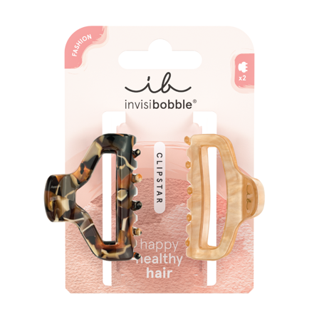Invisibobble Clipstar Golden Roar, 2 stk.