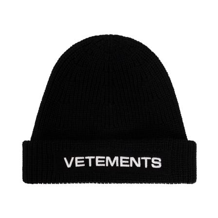Vetements, Beanies Zwart, unisex, Maat:ONE Size