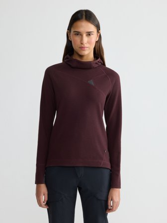 Klättermusen Huge Hoodie Women's's - Amaranth Red - Women's - XS