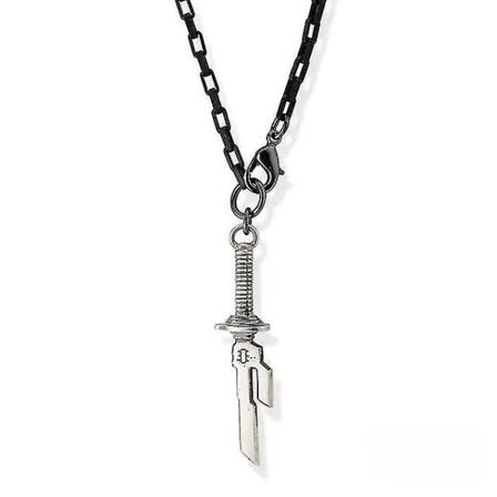 Anime Jujutsu Kaisen Fushiguro Toji Rollespil Halskæde Mænds Sværd Af Solen Sværd Vedhæng Halskæde Smykker Necklace