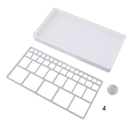 Opbevaringsboks til urdele - Opdelt opbevaring - Præcise dele - Urværk - Skivebakke med støvtæt låg