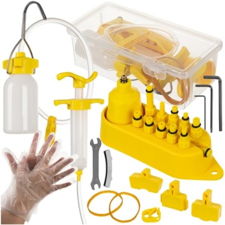 Luftesett for Sykkel – Shimano, Tektro – Bremseluftingsverktøy