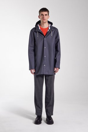 Stockholm Raincoat Charcoal