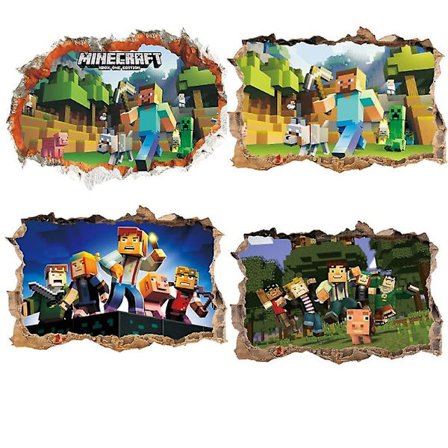 Creeper Seinätarra, Minecraft juokse pois C