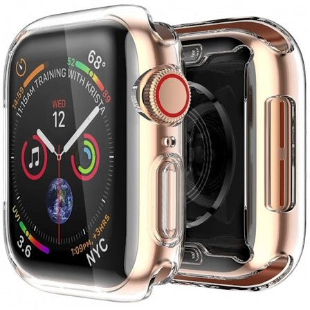Heltäckande Ultratunn TPU Skal Apple Watch SE 44mm Liquid