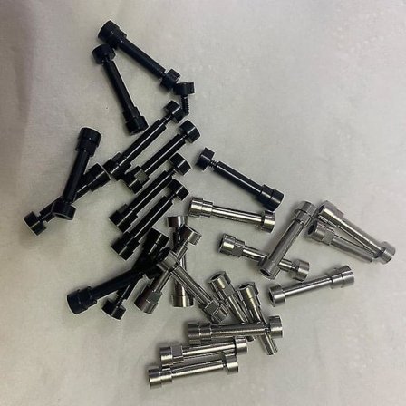 Metall svingeskrue for Bose QuietComfort QC35 hodetelefoner, svart