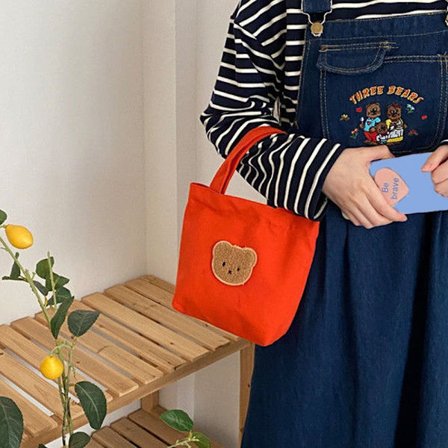 Mini Tote Bag Handväskor ORANGE