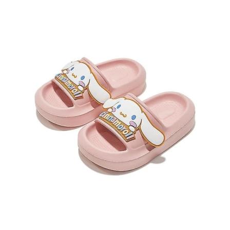 Kawaii Sanrio Tøfler Tegneserie Hellokitty Cinnamoroll Mymelody Sommer Barnehjem Sklisikre Vaskesandaler Barn Gave Cinnamoroll-C 30-31