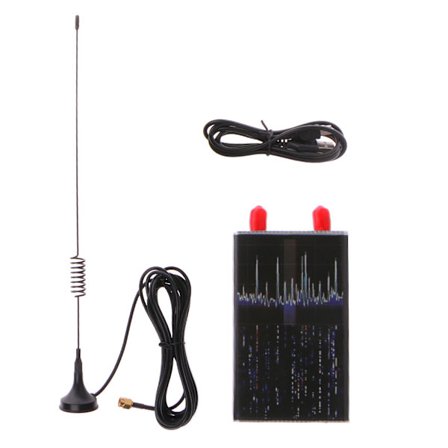 100KHz-1,7GHz Full Band UV HF USB Tuner Receiver R820T+8232U Ham Radio