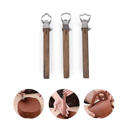 Keramikverktyg Diy Lerverktyg Keramikhandtagsverktyg Tekoppar Koppar Redskap Handtagsskulptur D-typ