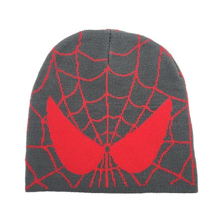 Spider-man Voksne Unisex Varm Vinterhue Til Mænd Kvinder Superhelt Spiderman Ski Skull Cap Cosplay Kostume