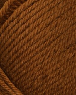 Garn Lanett babyull Superwash 50g Mörk orange - Sandnes Garn