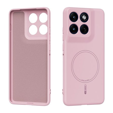 SKALO Motorola Edge 70 ABEEL Liquid Silicone Cover - Pink