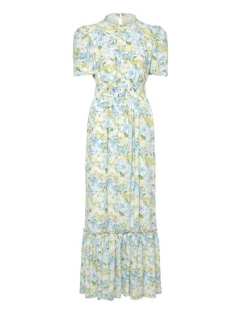 Love Lolina | Sophie Puff Sleeve Maxi Dress | L