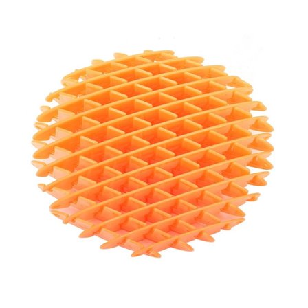 Orm Stor Fidget Leke 3D-Printet Elastisk Nett ORANSJE