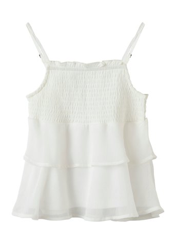 name it Nkffedolina Strap Top - White - 116