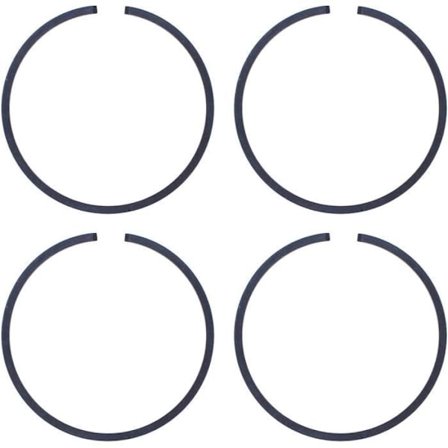 4-pack Kolvset Kompatibel med Husqvarna 61 262 261 265rx 165rx Kompatibel med Jonred 2065 2165 Bensinsågar (48mmx1.5mm) Hg