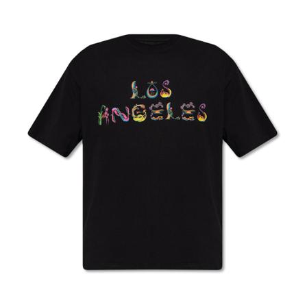 Opening Ceremony Printed T-shirt Sort, Herre T-shirts