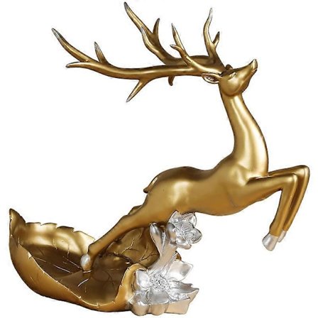 Smuk Kreativ Resin Elg Statue Til Boligindretning