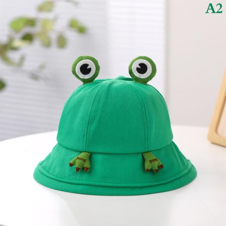 E Frog Hat Kvinnliga Bucket Hats Dam Fiskare Hattar