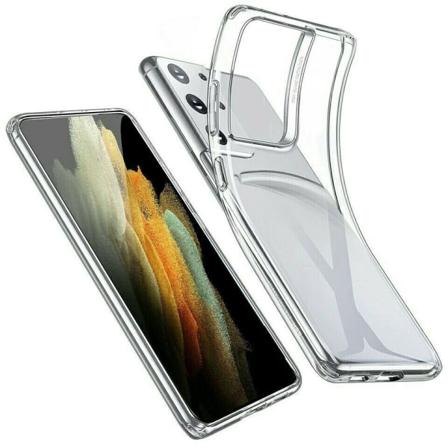 Samsung Galaxy S21 Ultra 5g - Transparent Mjuk Tpu Slim Skal Transparent