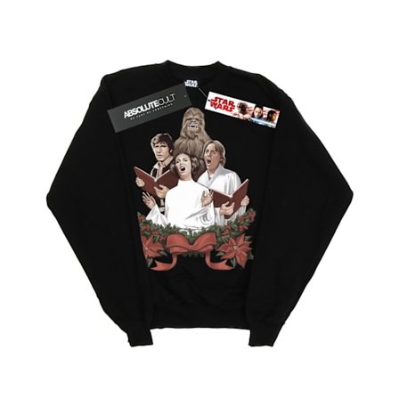 Star Wars Jultröja Herr XXL Svart