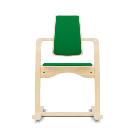 Varier Furniture Actulum - Green Wool - Natural base