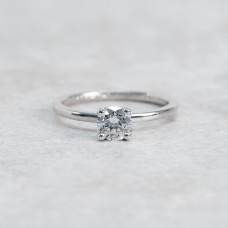 Förlovningsring Rosenskära, 18K Vitguld 0.30 Carat - Förlovning- och vigselringar